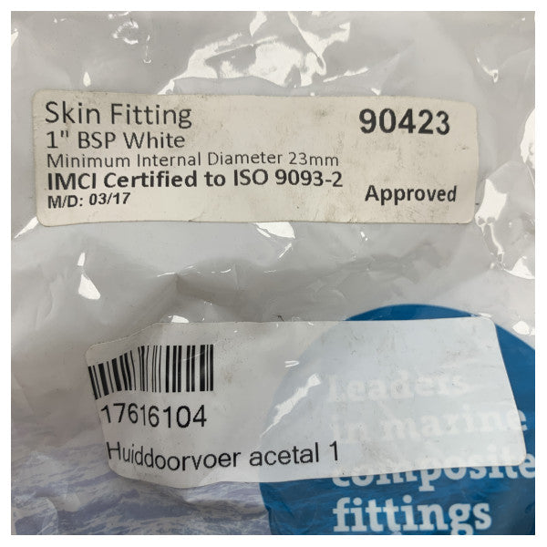 Trudesign Truhull 1 inčni plastični izlaz bijela - 90423