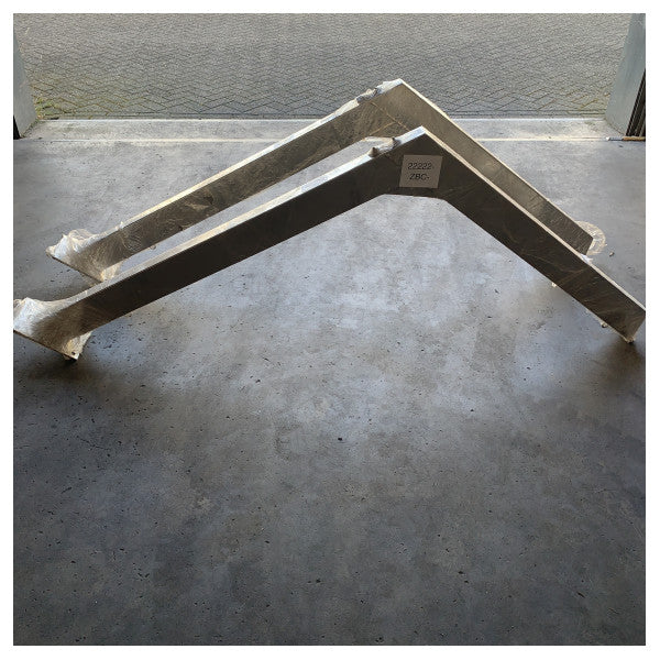 Пара фіксованих шлюпок Allpa з нержавіючої сталі 300 KG - 9048904