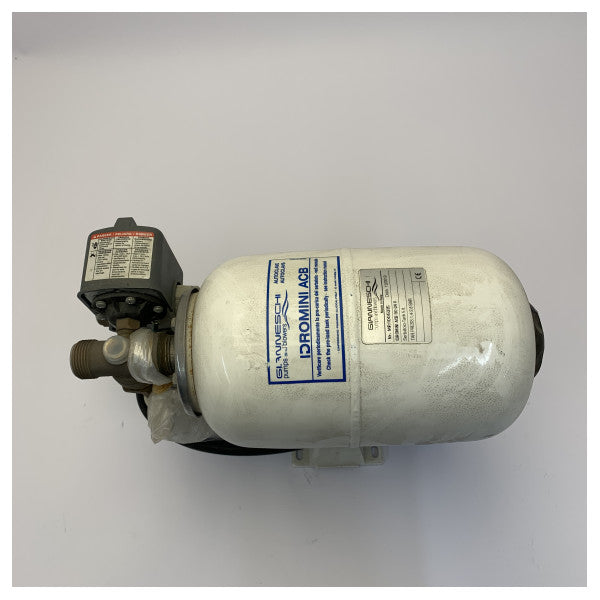 Gianneschi Idromar ACB 80 Hydrofor Vattentrycksystem - 24V - 5L Tank