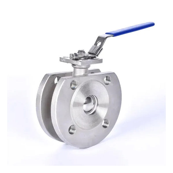 VALVOLA a sfera flangiata in acciaio inox 304 DN40 VAR Italia