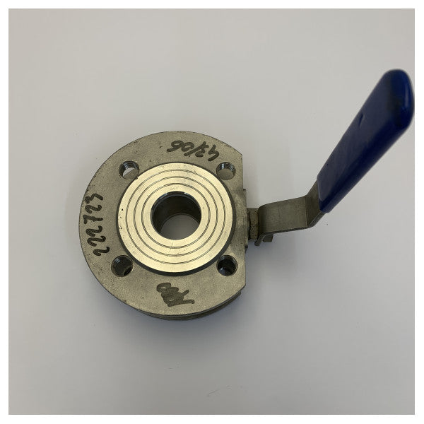 VALVOLA a sfera flangiata in acciaio inox 304 DN40 VAR Italia