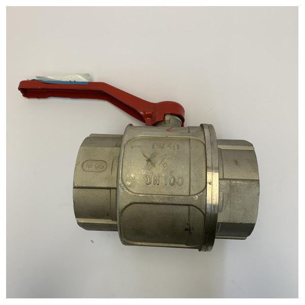 Valvola a sfera in acciaio inox da 4 pollici 100mm - 56010