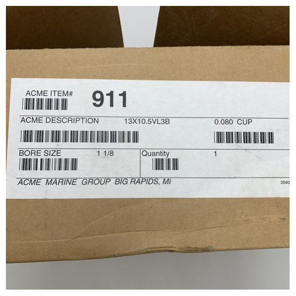 ACME 911 13 x 10.5 3 blade marine propeller