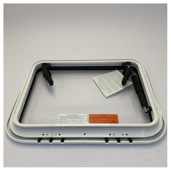 Bomar Deck Hatch Low Profile White - 315x445 mm - N1029-10P