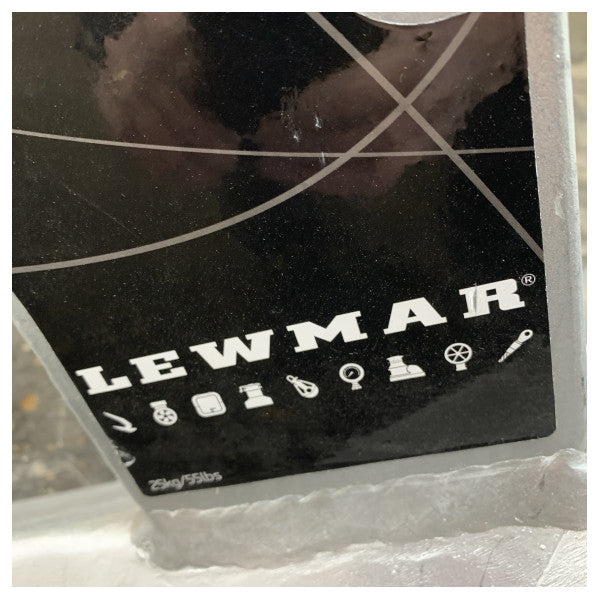 Lewmar Delta Çapa 25KG - 55lbs Galvanizli Çelik - 57425