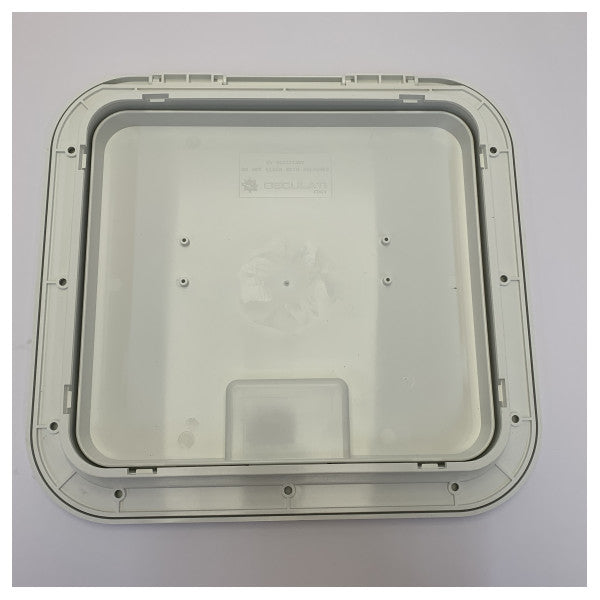Osculati Inspection Hatch Push and Pull 400x375mm White - 20.305.00