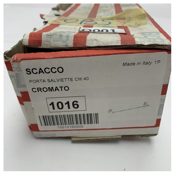 Toalheiro Bertocci 40-CM acabamento cromado - 10010160000