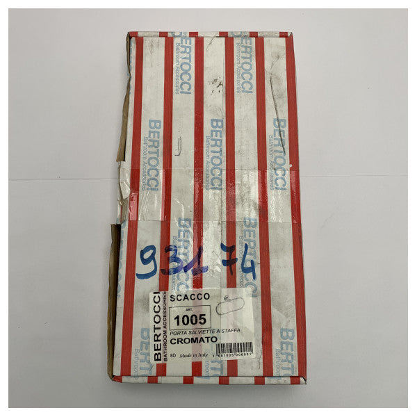 Bertocci 1005 håndklædeholder krom finish