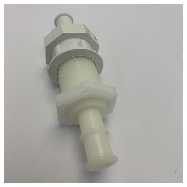 Vetus BULKH16 Bulkhead-yhteensopivuus 16 mm letkulle Valkoinen