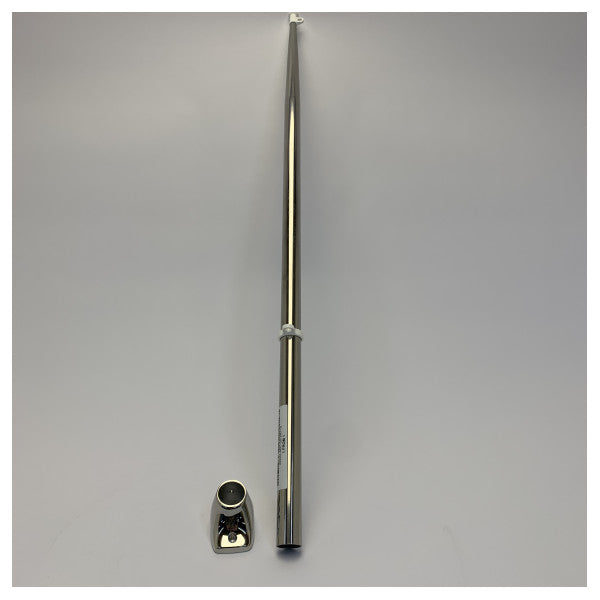 Osculati rustfritt stål flaggstang 25mm x 80 cm avtakbar - 35.390.10