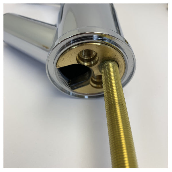 Miscelatore per lavabo Eurorama Desia 7600 con doccetta estraibile