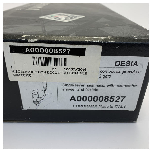Miscelatore per lavabo Eurorama Desia 7600 con doccetta estraibile