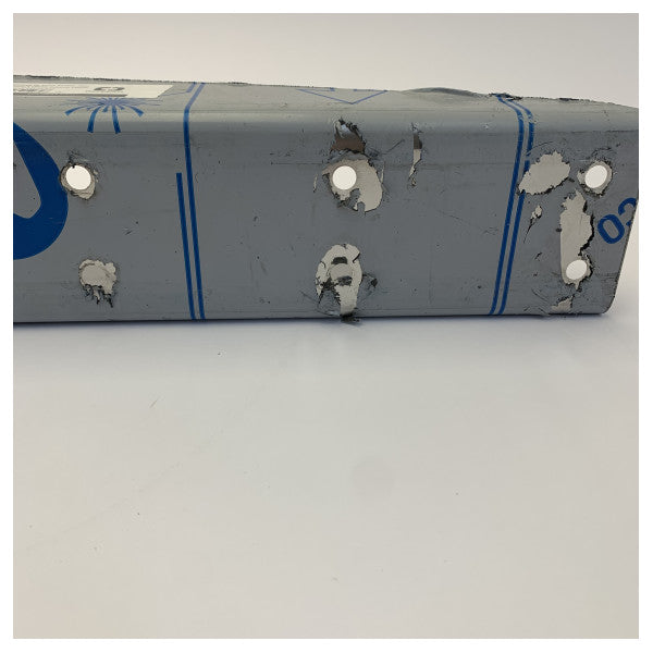Osculati Anker Bugrollen Schwerlast 30 KG mit Rolle Edelstahl 595 mm