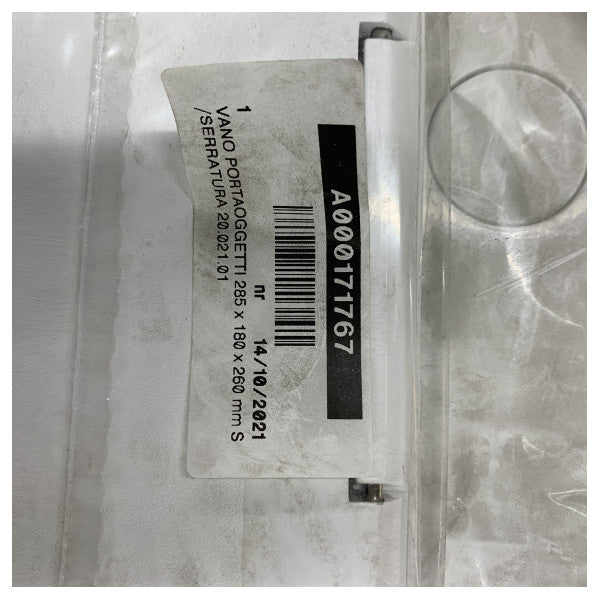 Νέα Rade Κουτί Αποθήκευσης Λευκό 285 x 180 x 260 mm με Καπάκι χωρίς Κλείδωμα - 20.021.01