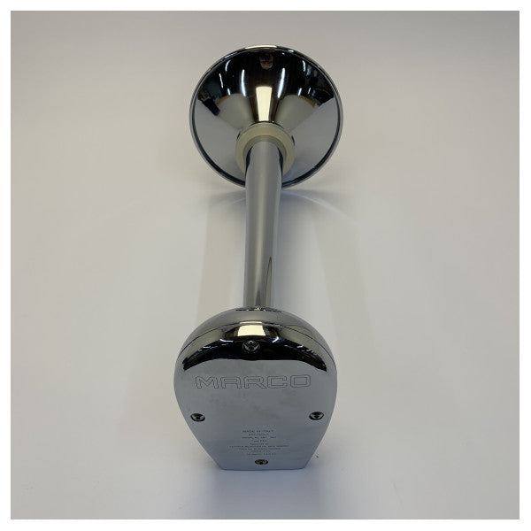 Marco PW2-BC Marine Air Buzina 24V Cromado 200 mm com Compresor