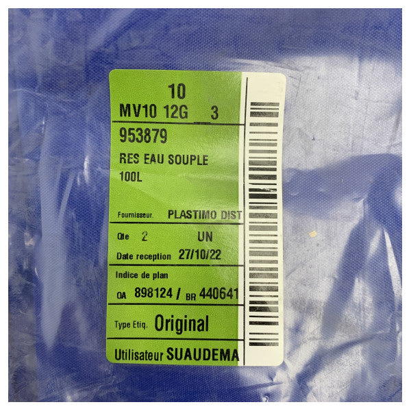 Elastyczny zbiornik na wodę Plastimo 100L - 70965