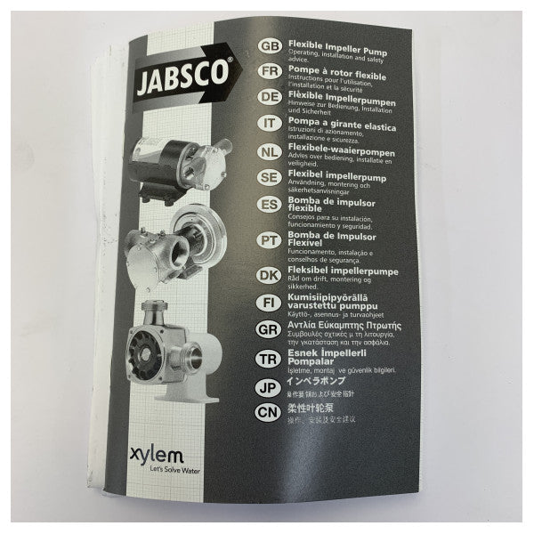 Jabsco Utility Puppy 2000 Pompası 24V 30L/dk - 23920-2523