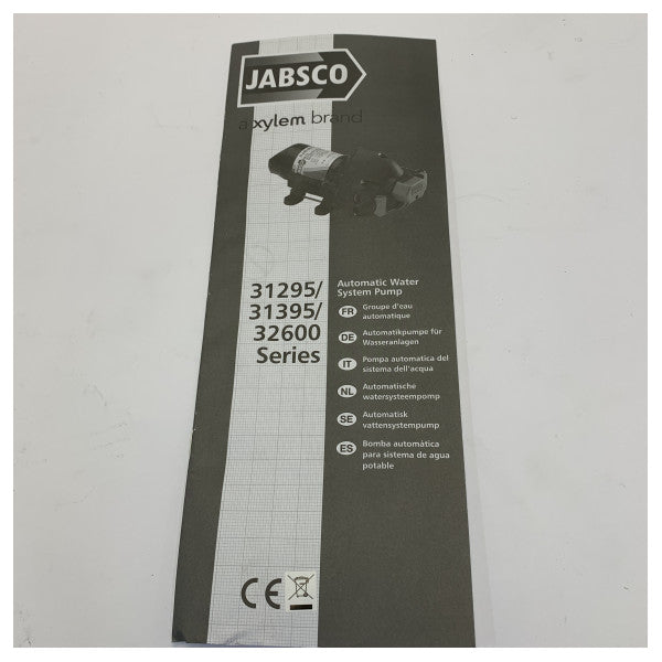 Jabsco Par-Max 2 Tatlı Su Pompası 24V 35PSI 7.6L/dak - 31295-3524-3A