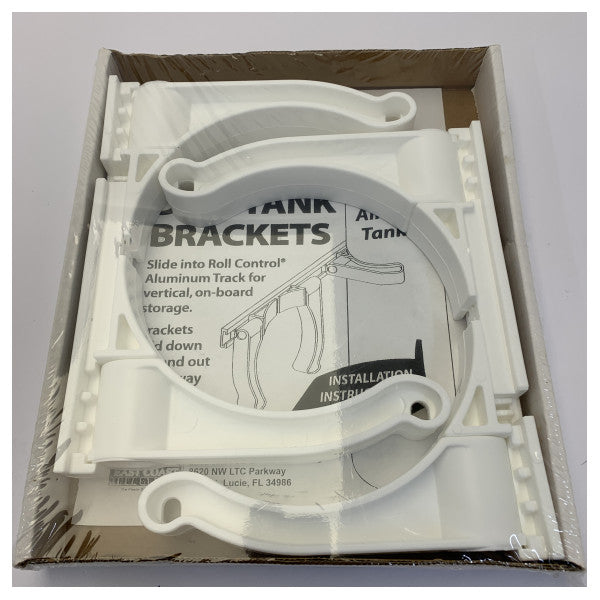 Osculati Dive Cylinder Holder Wall Mount White Polypropylene - 47.337.00
