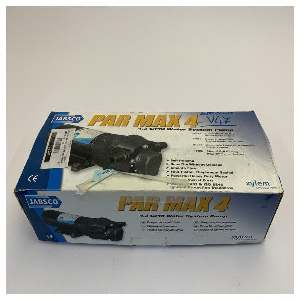 Pompe à eau douce Jabsco Par-Max Plus 6 24V 22,7L/min - 82600-0394