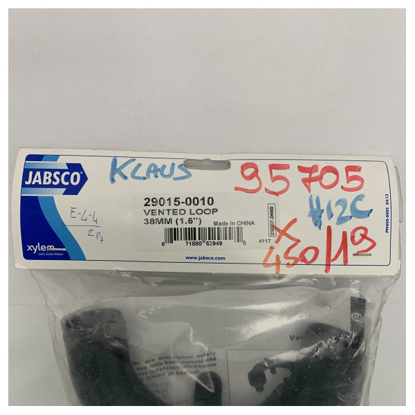 JABSCO 38 mm Aerator med klaff for toalett - 29015-0010