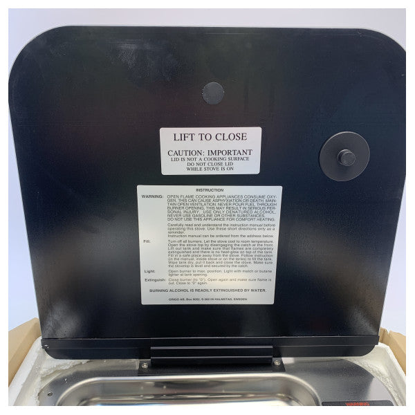 ドメティックOrigo 2500E ガス・電気コンロ - 9581419-11