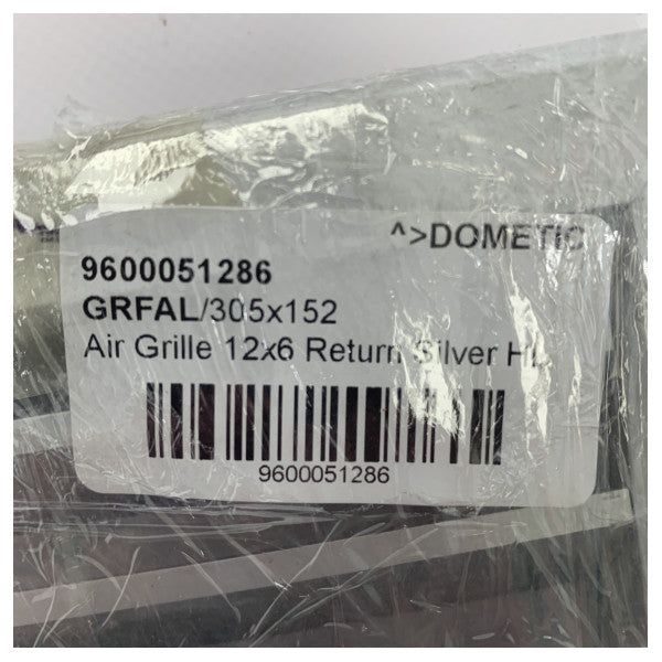Griglia d'aria marina Dometic - Bocchetta in alluminio resistente alla corrosione per cabine navali e sale macchine