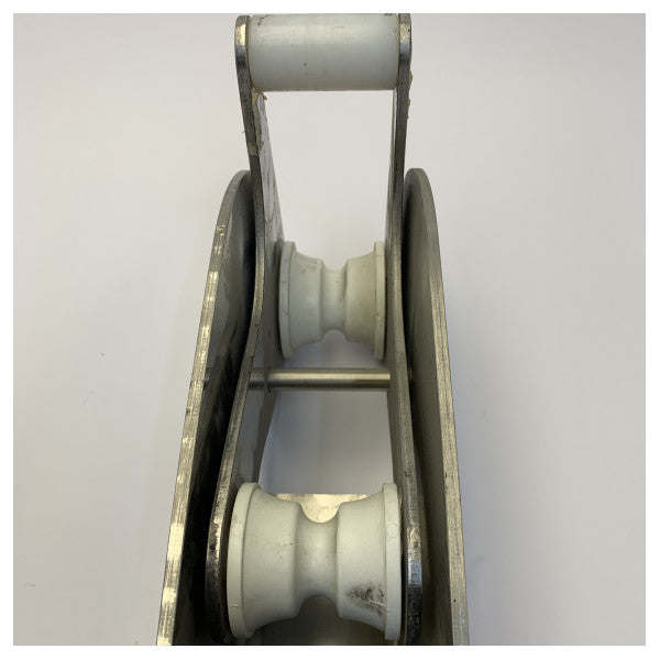 Osculati rustfritt stål tiltbart anker rull 20kg - baug rulle i rustfritt stål - 01.331.03