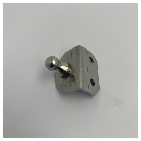 Plaque compacte en acier inoxydable Osculati 90° avec boule de 10 mm - 38.013.24
