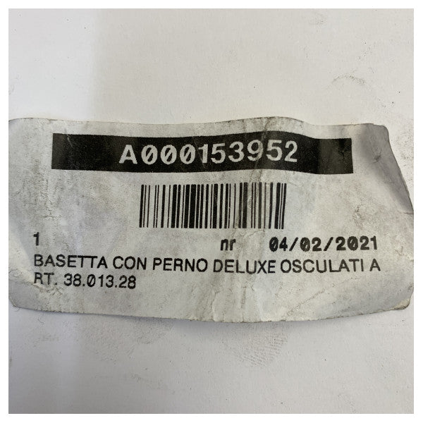 Osculati Deluxe Basette avec épingle - Acier inoxydable - 38.013.28