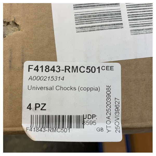 Rapid Marine Universal Tender Chocks Kit - RMC501
