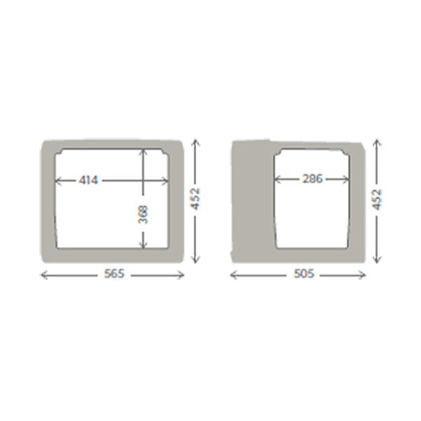 Dometic CK2-45 hybrid bærbar kjøleboks sølv 45L 12/24/230V