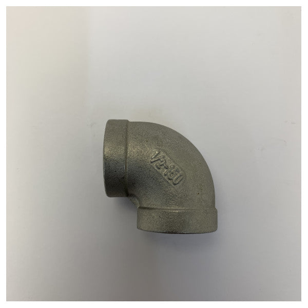 Osculati rustfritt stål 316 kneledd kobling 90 - 1/2 tomme 17.326.02