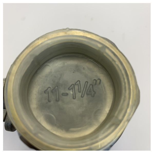 Válvula de Bola Osculati 1 1/4 polegadas F-F Aço Inoxidável 17.721.05