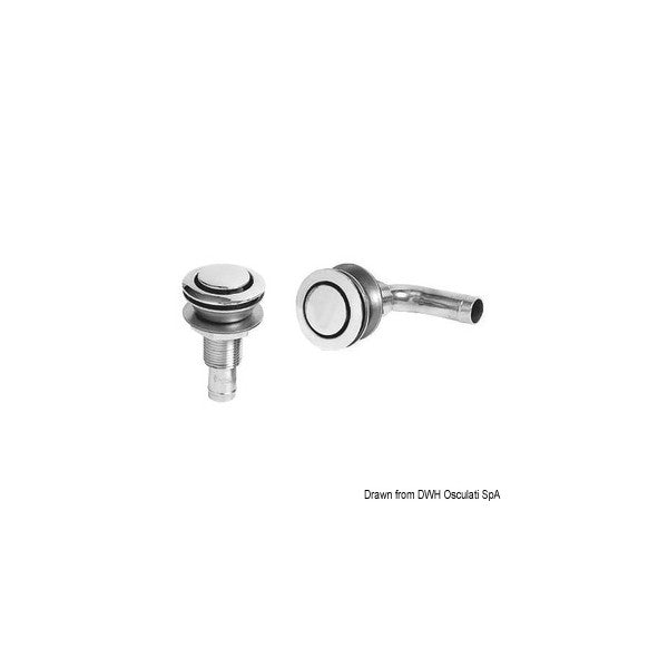 Osculati Paslanmaz Çelik Hava Venti 90 - 49/19mm 20.273.02