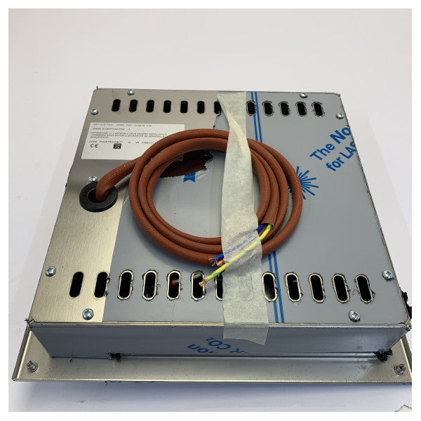 Plaque de cuisson à induction Techimpex Cristal1 - Brûleur unique - Acier inoxydable - 50.100.41