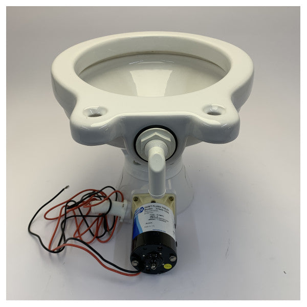Sanitário Elétrico Jabsco Quiet Flush com Válvula Magnética 24v - 37045-1094