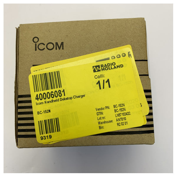 Icom BC-152N Tischladegerät für tragbare Marinefunkgeräte