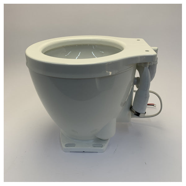 Jabsco Lite Flush Elektrische Toilet 24V mit Fußschalter - 58500-0024