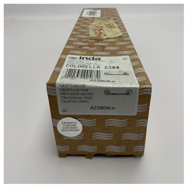 Inda A23900ACR držač tornja Chrome završio je 370 mm