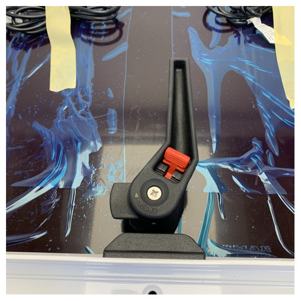 Lewmar elektrisk hardtop åbning lue sort med aktuator - 30344400