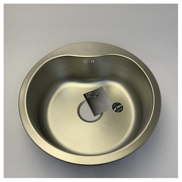 Foster Rondo Paslanmaz Çelik Gömme Lavabo D520 mm - 1052/460