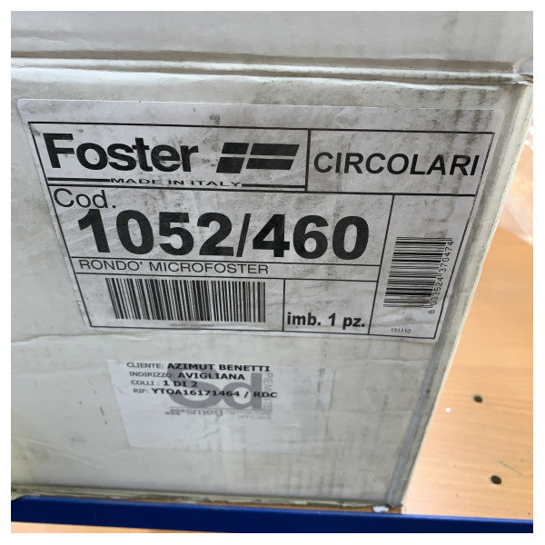 Foster Rondo Paslanmaz Çelik Gömme Lavabo D520 mm - 1052/460