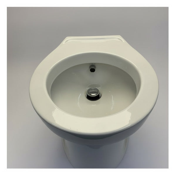 Jabsco Deluxe Flush Bidet 17 inča za brod - Montaža na pod - 58090-1000