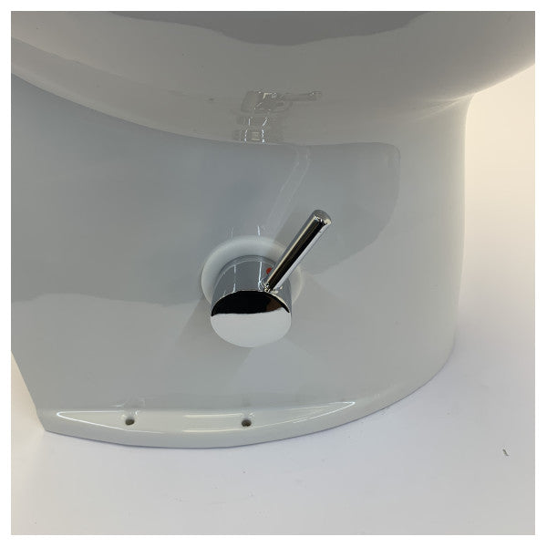 Bidet Jabsco Deluxe Flush 17 Polegadas Marinho - Montagem no Chão - 58090-1000
