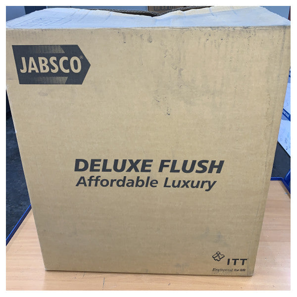 Bidet Jabsco Deluxe Flush 17 Polegadas Marinho - Montagem no Chão - 58090-1000