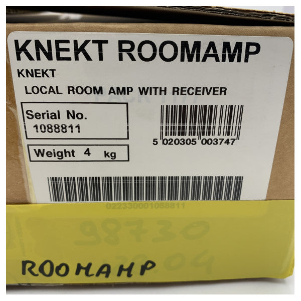 高音質マリンオーディオラインレシーバー Knekt Roomamp - 船舶用高耐久性コンパクトアンプ