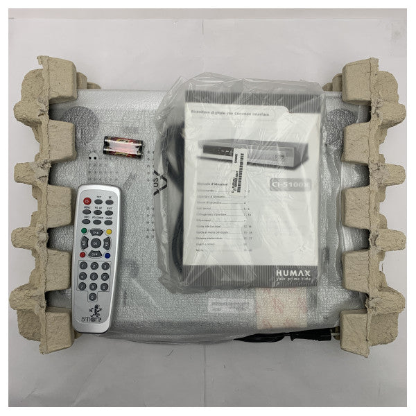 Humax 5100X Digital Satellite Receiver for Marine Use – Fast Channel Switching & Multilingual Interface
