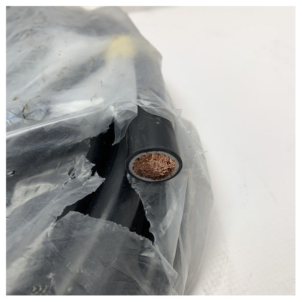 Batterikabel fleksibel sort 150 mm2 - 10 meter