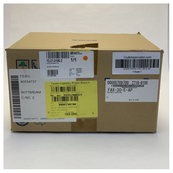 Receptor de Weatherfax e Navtex Marinho Furuno FAX-30-E-AP